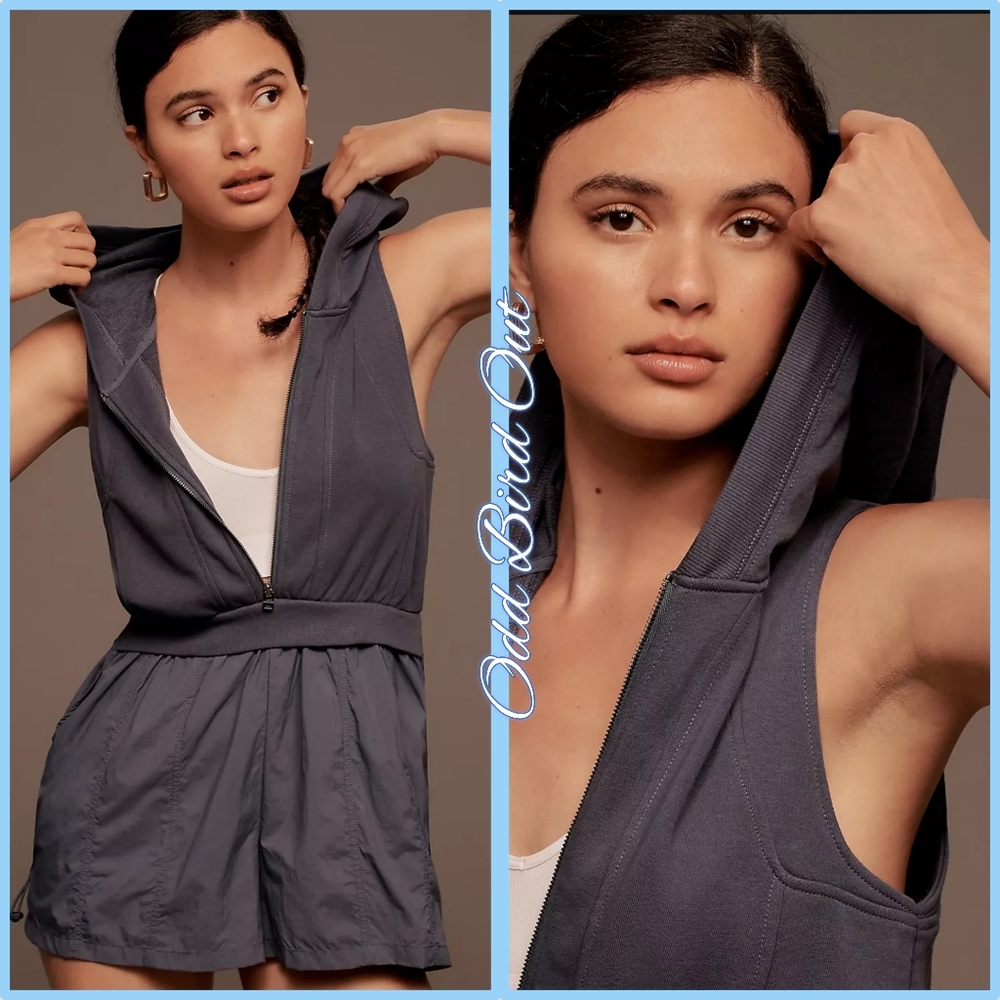 Daily Practice by Anthropologie Direct Kick Romper - Picture 2 of 3